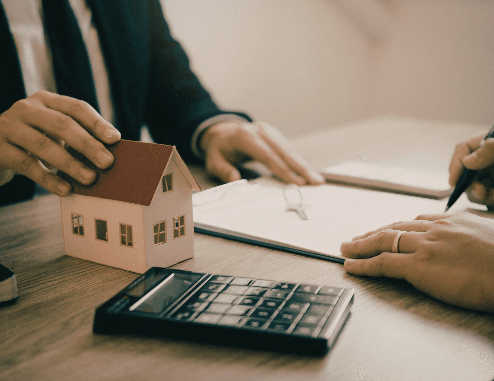 Real estate deal negotiation